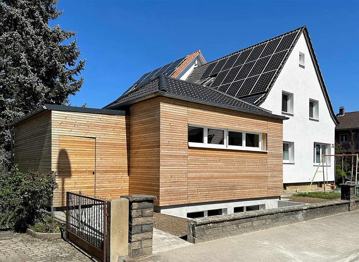 Erweiterung Mehrfamilienhaus