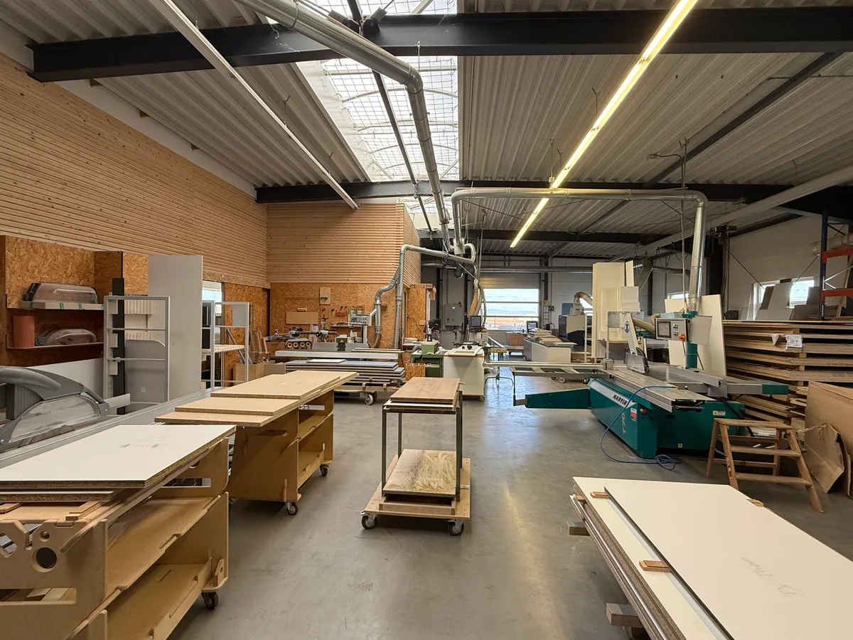Neubau Schreinerei